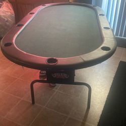 Royal Flush 10-player Poker Table