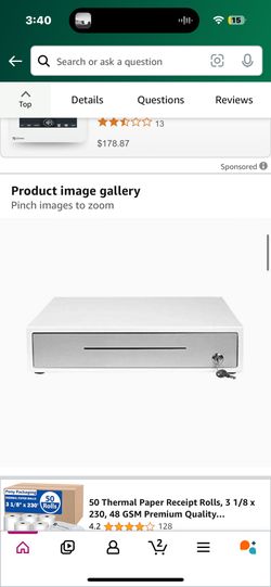 Cash Drawer - Clover NEW