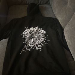 Black White Spider Hoodie