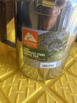 Ozark Trail 12-Cup Stainless Steel Coffee Pot