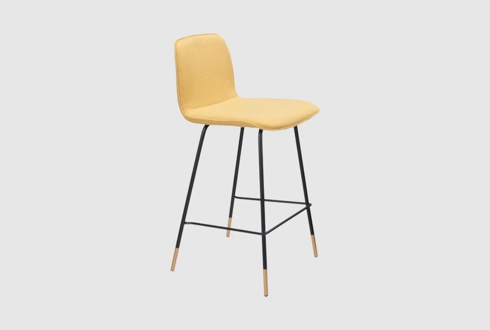 Zuo Modern 27” Armless Barstool Chair
