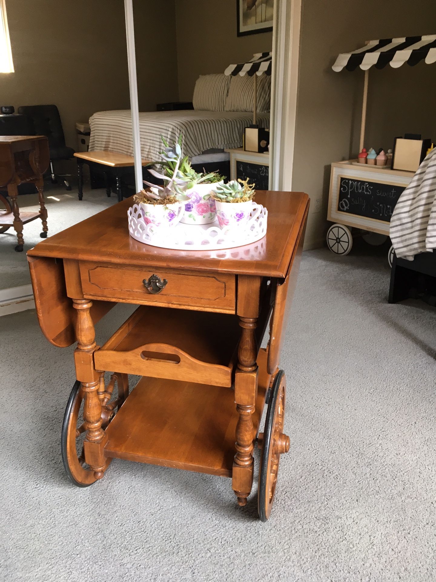 Vintage Tea Cart 
