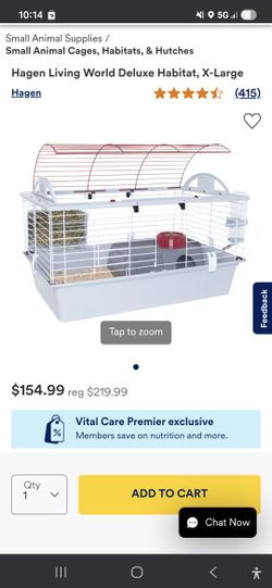 Living world hamster cage