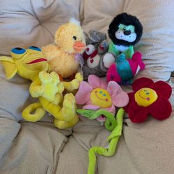 Lot of Used Plush Toys