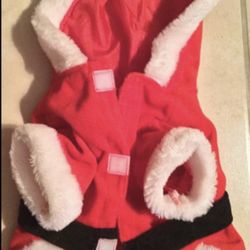 Small Dog Santa Suit 