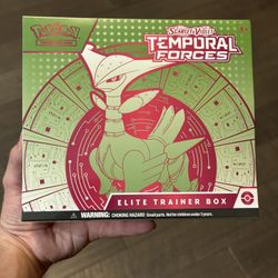 Temporal Forces Elite Trainer Box [Iron Leaves ex]