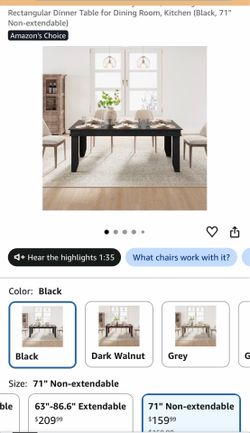 Dinning table