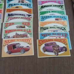 Way Out Wheels Collector Cards