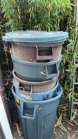 Trash cans