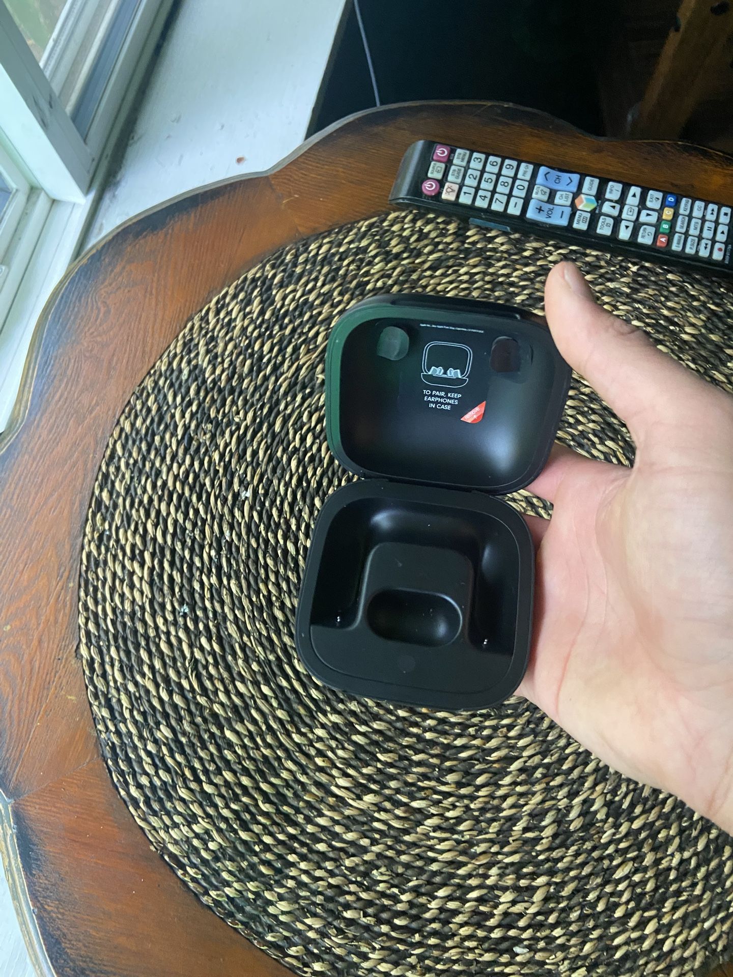 Empty Powerbeats Pro Case