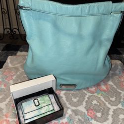 Marc Jacob’s Hobo Bag & Marc Jacob’s Tie-dye Snapshot Mini Wallet.
