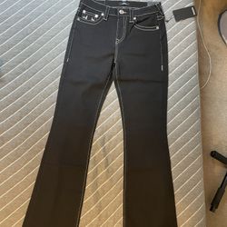 Black Tru Religion Jeans