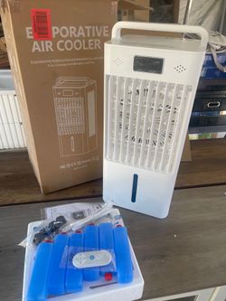 Portable Air Conditioner, 3-in-1 Swamp Cooler, Evaporative Air Cooler, 6 Speeds and 3 Modes, 3 Gallon Cooling Tank, 16 ft/s Remote Control