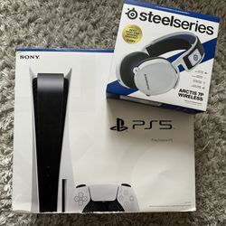 PS5 Disc Version With Headset