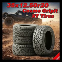 Brand New 35X12.50R20 Cosmo Gripit XT Tires
