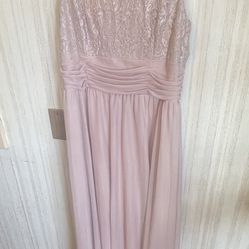 Blush Formal Dress Size 14