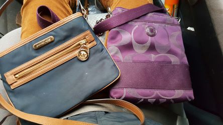 Micheal Kors and Coach handbags