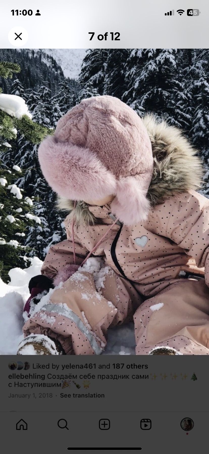 Rabbit Fur Girl Hat 2-5 Years Old