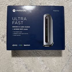 Motorola MG8702 DOCSIS 3.1 Modem Router Combo – NEW – Xfinity / Cox / Spectrum