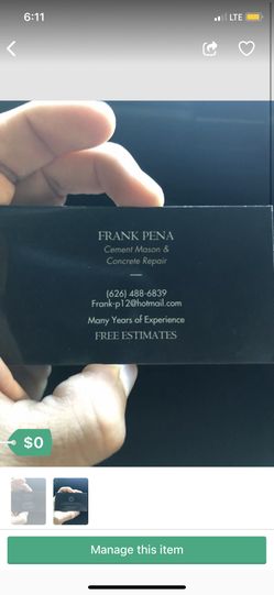 Cement work , repair , color , and designs