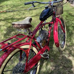 Huffy personalized 2-cycle motor bike
