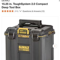 Dewalt Compact Deep Tool Box