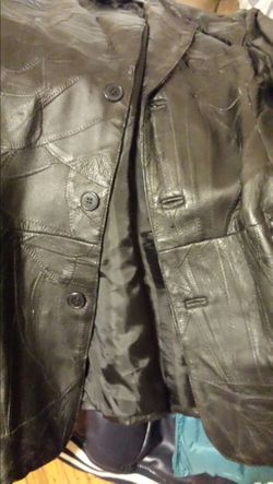 Leather jacket XL