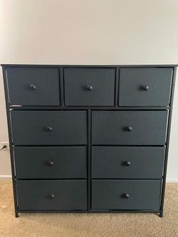9-Drawers Fabric Dresser/Fabric Storage
