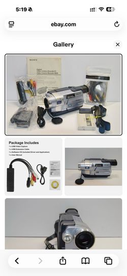 Sony handy cam