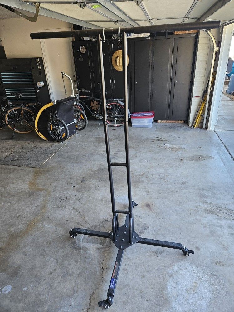 Rolling Mobile Bike Rack