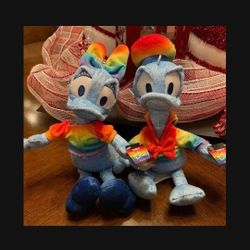 Disney Rainbow Pride Daisey & Donald Duck Bundle 