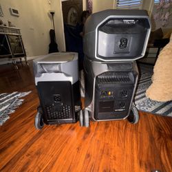 Eco Flow Delta Pro 3 With 2 Extra Batteries 