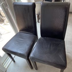 FREE 2 Leather Chairs