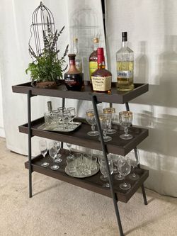 Multi Purpose Rustic Industrial Shelf / Bookcase / Bookshelf