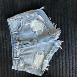 Blue Jeans Shorts 