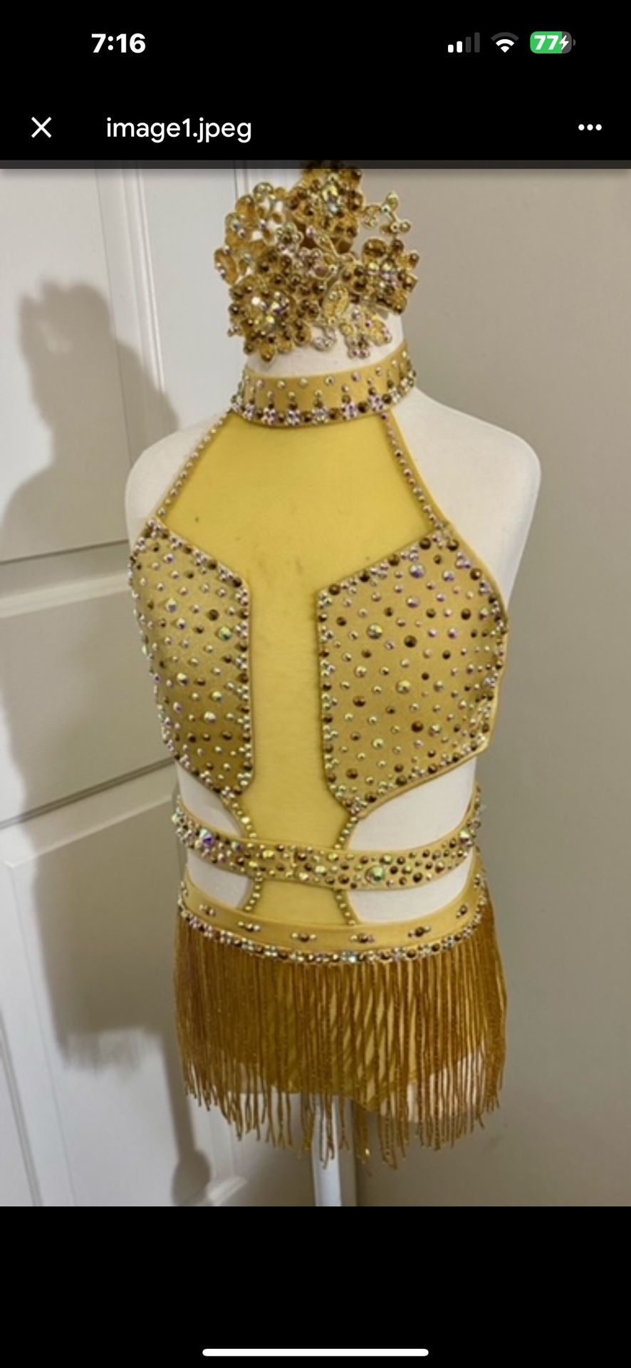 CM/CL Beautiful Fully Custom Jazz/Tap Costume