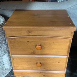 Wooden Nightstand
