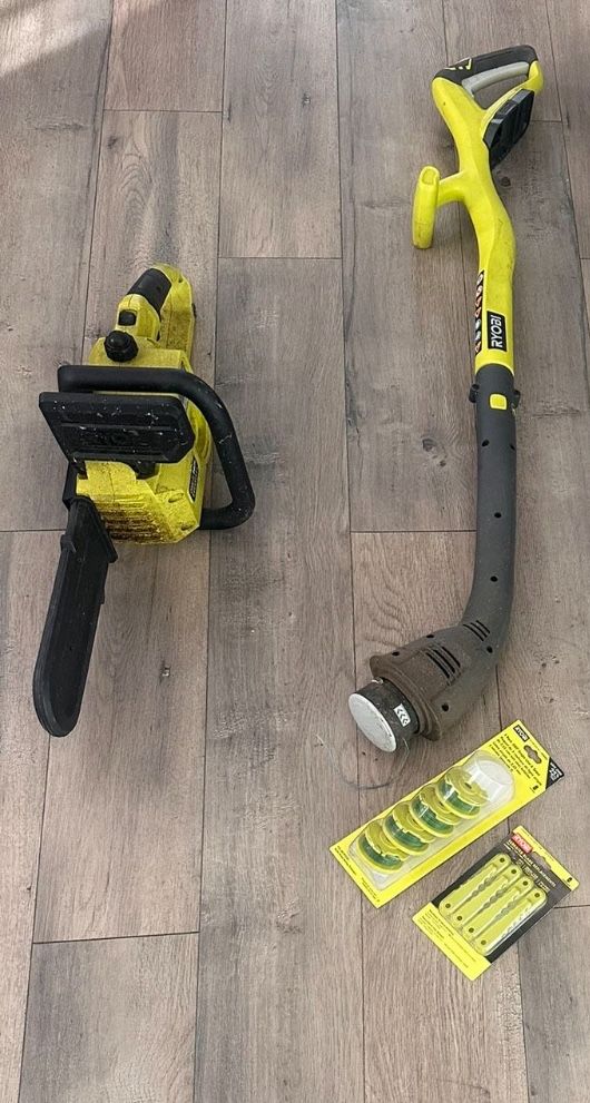 Electric Chin Saw And Lawn Mower 