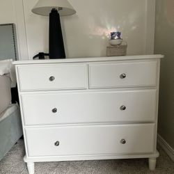 Set Of White Dressers  