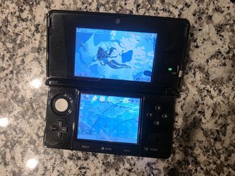 Nintendo 3ds Gloss Black Custom Video Game Console Mod-bbed
