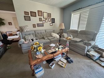 Sofa, center piece and TV stand