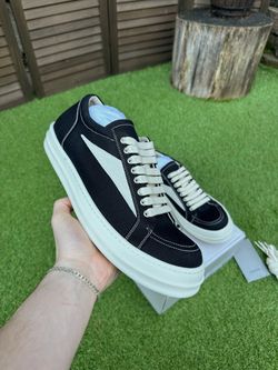 Rick Owens DRKSHDW Luxor Vintage Low “Black Milk”