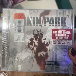 Sealed Linkin Park Hybrid Theory CD- Original Hype Sticker