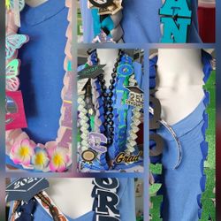 Graduation Ribbon Leis