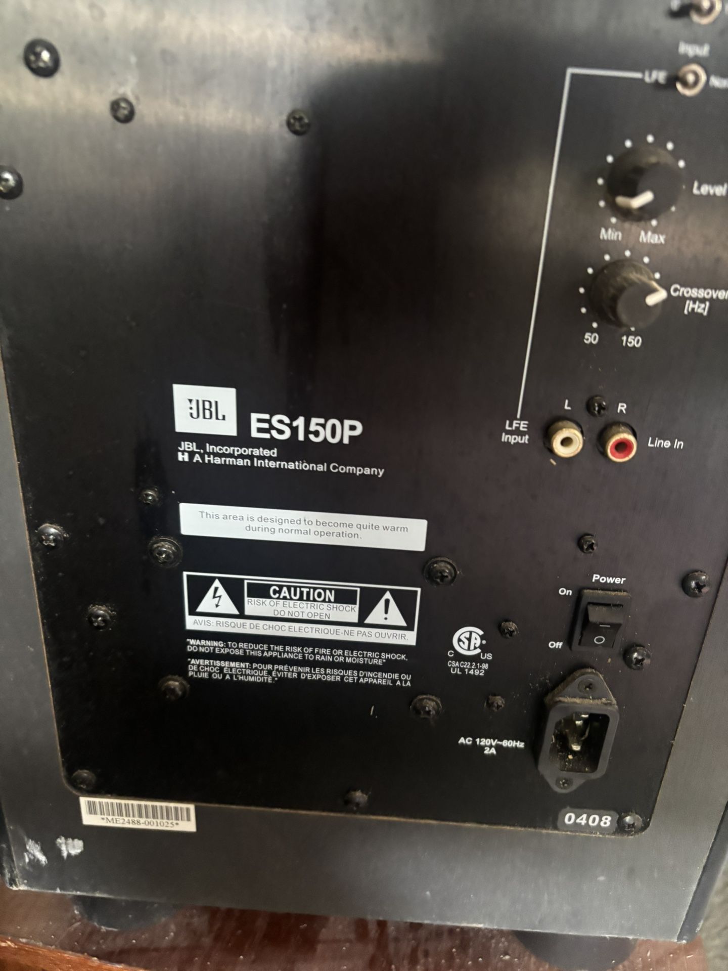 Jbl Tv Speaker Es150p