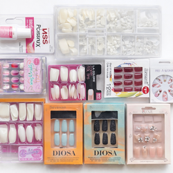 Press-On Nail Bundle Lot – Glue, Tips & Multiple Sets – New