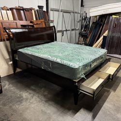 Cal King Bed $340