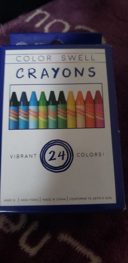 Color Swell Regular Crayons (24 count) Single Pack