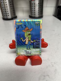 Topps SpongeBob Clint Refractor 167/175
