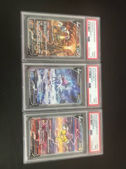 PSA 9 Set : Entei Raikou Suicune V